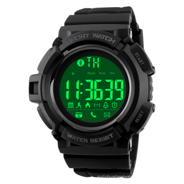 Skmei 1245 plastic digital waterproof pedometer sport men smart watch